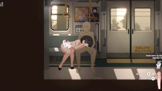 Get up close and personal with Reina's busty anime game & busty porn scene! - 7 image