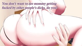 Watch Suuko Komi break the rules with her ultimate challenge: Hentai JOI with a big cock and tits to die for! - 7 image