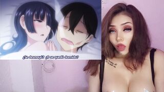 Stepbrother gives busty stepsis a helping hand in relieving his stress - Hentai Heart Mark Oome 2 - 4 image