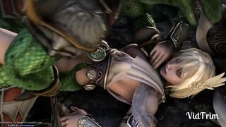 3D Monster Fuck Compilation - 4 image