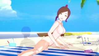 Ty Lee take having sex on public beach - 8 image