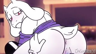 Toriel x Sans - Undertale Goat Mom Milf - 10 image