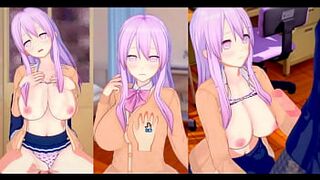 [Eroge Koikatsu! ] Touhou Hata Kokoro boobs rubbed H! 3DCG Big Breasts Anime Video (Touhou Project) [Hentai Game Toho Hata no Kokoro] - 1 image