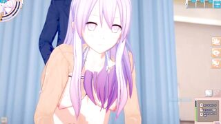 [Eroge Koikatsu! ] Touhou Hata Kokoro boobs rubbed H! 3DCG Big Breasts Anime Video (Touhou Project) [Hentai Game Toho Hata no Kokoro] - 8 image