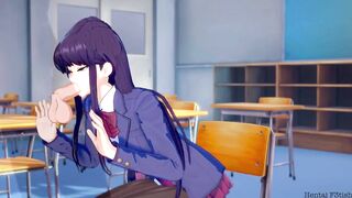 Komi has sex in college classroom - 2 image