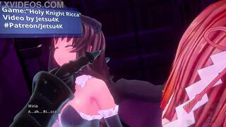 Petrified Ricca and Turning into Succubus [4K, 60FPS, 3D Hentai Game, Uncensored, Ultra Settings] - 6 image