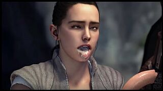 Rey Sucking and Fucking (Star Wars SFM) - 1 image