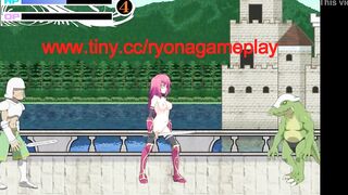 Pretty woman in sex with man and monster in erotic gameplay htai - 3 image