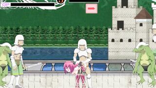 Pretty woman in sex with man and monster in erotic gameplay htai - 5 image