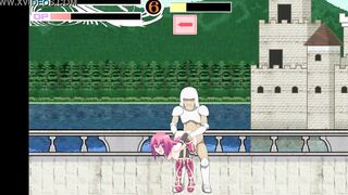 Pretty woman in sex with man and monster in erotic gameplay htai - 7 image