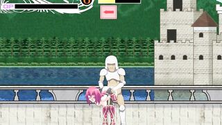 Pretty woman in sex with man and monster in erotic gameplay htai - 8 image