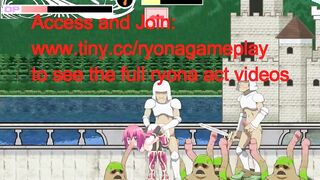 Pretty woman in sex with man and monster in erotic gameplay htai - 9 image