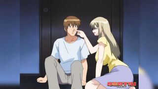 Busty Mom Wants To Fuck All her Stepsons | Uncensored Hentai - 2 image