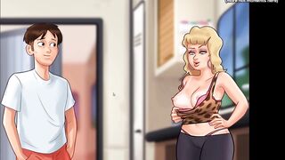 Summertime Saga - Three Horny 18yo Teens and One Big Cock - #51 - 7 image