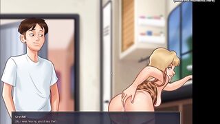 Summertime Saga - Three Horny 18yo Teens and One Big Cock - #51