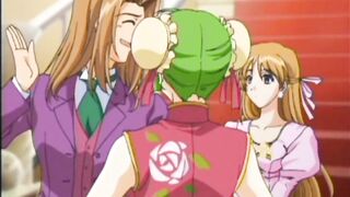 Horny hentai babe rides dick - 4 image