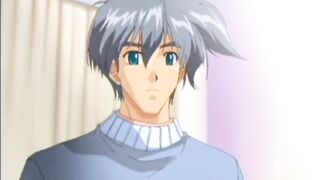 Horny hentai babe rides dick - 5 image