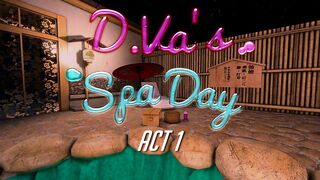 Dva's Spa Day Act1 Sounded - Overwatch Futanari - 4 image