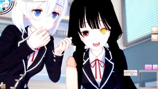 [Date a Live] Origami & Tokisaki 3p - 4 image