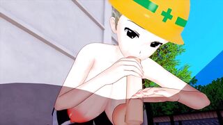 BIG TIT WORKER GIRL 3D HENTAI 80 - 3 image