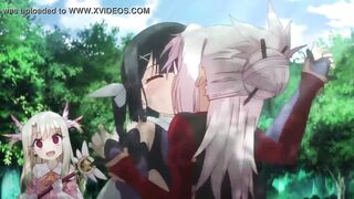 Yuri anime kiss compilation - 7 image