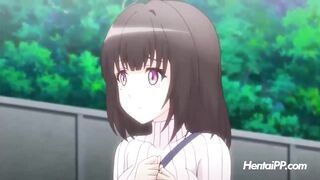 Sexy Hentai Brunette and ungly boy