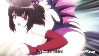 Sexy Hentai Brunette and ungly boy - 6 image