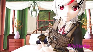 Catgirl Luna Cowgirl Missionary - 4 image