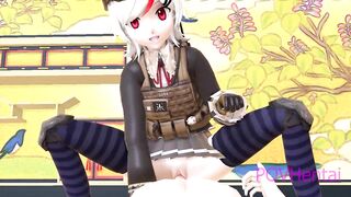 Catgirl Luna Cowgirl Missionary - 9 image