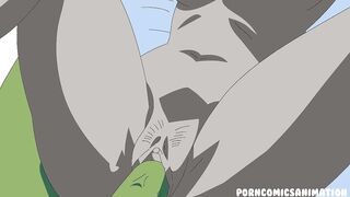 Teen Titans - Raven Demonstration Porn Parody - 9 image