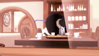 Roxy rubbing on the corner of the table | Mushoku Tensei - 4 image