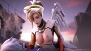 Mercy Love Overwatch Compilation - 3 image