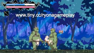 Elf girl having sex with orcs men in Elves of fornica forest action hentai game - 2 image