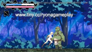 Elf girl having sex with orcs men in Elves of fornica forest action hentai game - 4 image