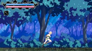 Elf girl having sex with orcs men in Elves of fornica forest action hentai game - 7 image