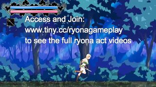 Elf girl having sex with orcs men in Elves of fornica forest action hentai game - 9 image