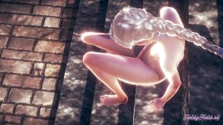 Frozen Hentai Disney - Elsa Hard Sex [footjob, cunnilingus, fingering, fucked] - Japanese Asian Manga Anime Game Porn - 6 image