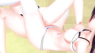 Love Live Lesbian Sakurauchi Riko and Tsushima Yoshiko - 8 image