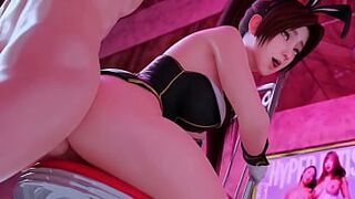 Femdom and anal riding (Animation uncensored) - 1 image