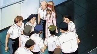 Anime hotties get fucked in sorority