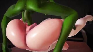 MMD Touhou Sakuya and Goblin (better quality) - 8 image