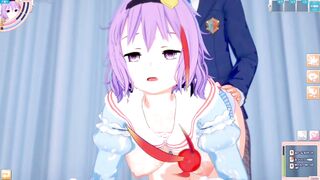 [Eroge Koikatsu! ] Touhou Komeichi Satori rubs her boobs H! 3DCG Big Breasts Anime Video (Touhou Project) [Hentai Game]