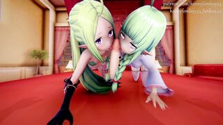 Nowi & Nah - Threesome with a ghost (Fire Emblem Awakening) (150th Video Special) - 2 image