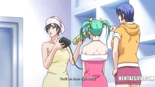 HS Queen Bitch Corrupts Her Innocent Classmate - (Hentai With Subs) - 4 image