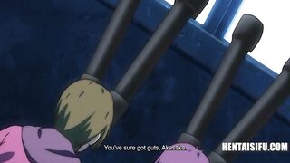 HS Queen Bitch Corrupts Her Innocent Classmate - (Hentai With Subs) - 5 image