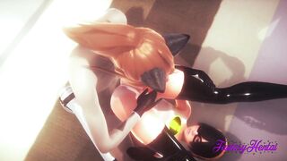 Incredibles Hentai 3D - Violet blowjob and fucked with creampie in her pussy - Cartoon Hentai Manga Japanese Porn - 2 image