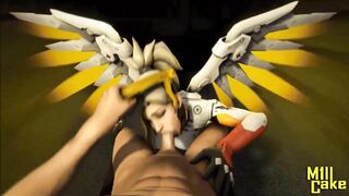 Mercy From Overwatch Getting Fucked From All Angles 3D (2018) - 2 image