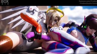 Mercy From Overwatch Getting Fucked From All Angles 3D (2018) - 3 image