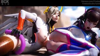 Mercy From Overwatch Getting Fucked From All Angles 3D (2018) - 4 image