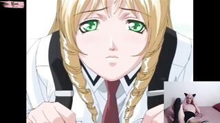 Nini reacts to Hentai for the first time - Bible Black Cap 1 Part. One - 10 image